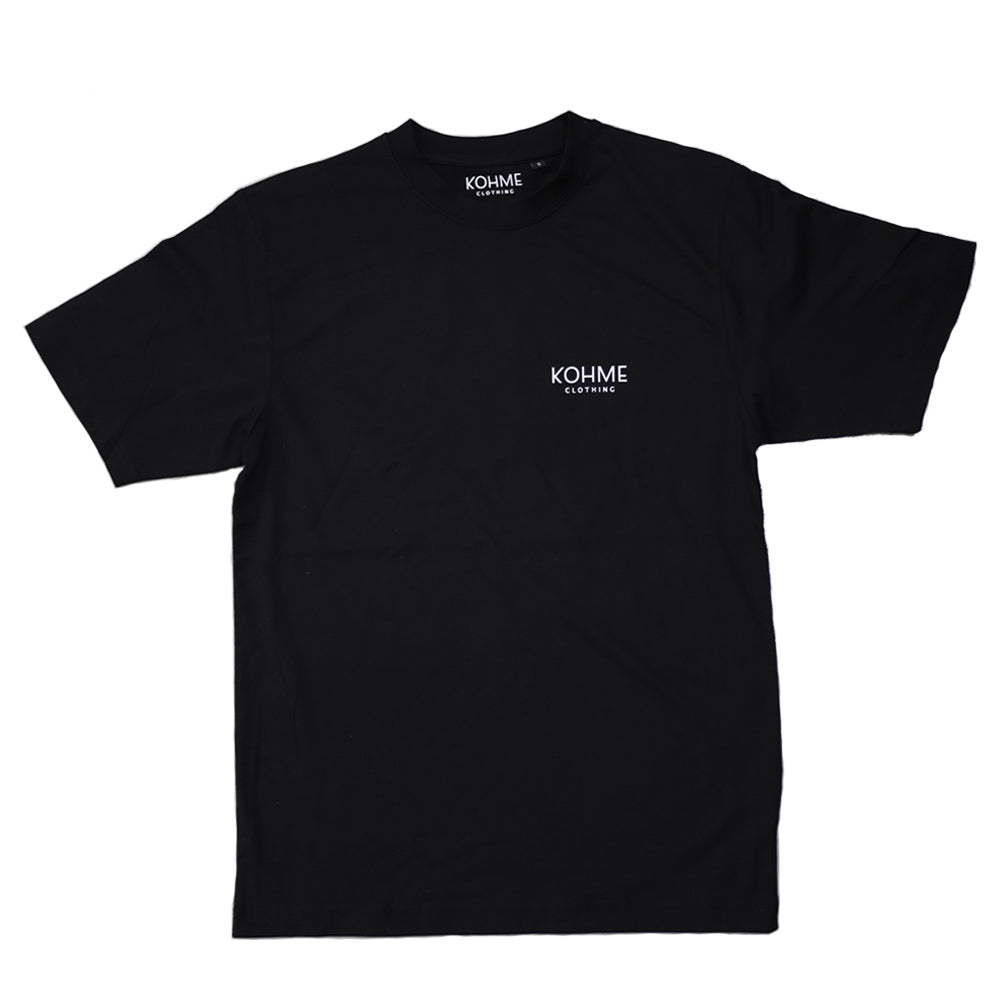 KOHME Original T-Paita Logo Musta