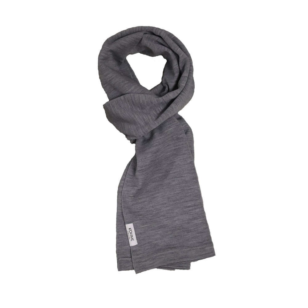 KOHME Merinovillahuivi harmaa